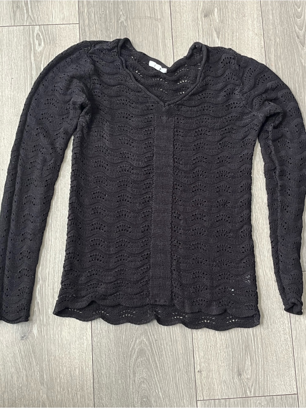 Maurices Black Knit Off-Shoulder Sweater